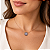 Colar de Prata com Ouro Rosé Mini Mandala Safire - Imagem 3