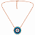 Colar Mandala Ocean em Prata 925 com Ouro Rosé - Imagem 1