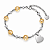 Pulseira de Aço Bali com Citrino Natural Elegance - Imagem 1