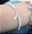 PULSEIRA COM PRATA CRISTAL MAR AZUL - Imagem 3