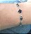 PULSEIRA DE PRATA BLACK STAR - Imagem 2