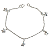 Pulseira Diamantada de Prata 925 com Pendentes de Estrelinhas - Imagem 1