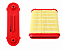 Filtro de Ar VW Novo Delivery Hengst E2265L 23B129620 C37480 - Imagem 2