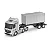 MINIATURA MERCEDES BENZ ACTROS CONTAINER - COLECIONÁVEL - Imagem 1