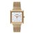 Relógio Orient Feminino Quadrado Dourado LGSS1017 S1KX - Imagem 1