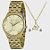 Relógio Kit Lince Feminino LRGH158L Ko92C1KX Dourado + Semijóia - Imagem 1