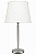 Abajur Alumínio Palito Cúpula Cônica Tecido Bivolt 87cm de Altura Eclipse Golden Art E-27 M093 Quartos e Salas - Imagem 5