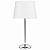 Abajur Alumínio Palito Cúpula Cônica Tecido Bivolt 87cm de Altura Eclipse Golden Art E-27 M093 Quartos e Salas - Imagem 2