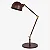 (Pintura) Luminária Mesa Abajur Golden Art Baboo Braço 30cm 2 Articulações 1xE27 M1060-30-207PI - Imagem 1