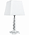 Abajur Golden M681LT Art Cubos 40 Acrílico Cristal e Latão 71cm 1xE27 - Imagem 1