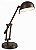 (Pintura) Luminária Mesa Danny Golden Art M685PI Articulada Metal 40x14cm 1x G9 Halopin Bivolt Balcões e Cabeceiras - Imagem 1