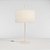 (Pintura) Abajur Golden Art Marriot M717PI Haste Reta 72cm 2xE27 Cupula Redonda - Imagem 3