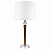 Abajur Golden Art Gaya M722MD 58 Madeira 85cm 1xE27 - Imagem 1