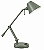 (Pintura) Luminária de Mesa Golden Art M785PI Tamy Articulada Altura Media 40cm 1xG9 - Imagem 1