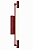 (Pintura) Arandela Golden Art P1900-60 SLIM TuboLed 60 cm Tubular Moderna - Imagem 1
