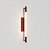 (Pintura) Arandela Golden Art P1900-60 SLIM TuboLed 60 cm Tubular Moderna - Imagem 3