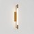 (Pintura) Arandela Golden Art P1900-60 SLIM TuboLed 60 cm Tubular Moderna - Imagem 4
