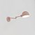 (Pintura) Arandela Golden Art Juddy P204PI Articulada 14x50cm 1xE27 - Imagem 3