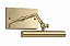 (Pintura) Arandela Golden Art P371API Tubular 16cm Canopla Retangular 2xG9 - Imagem 2