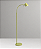 Coluna Luminária de Chão Haste Flexível Cromada Calha Bivolt 1,35m de Altura Millus Golden Art G9 C699 Salas e Hall - Imagem 2