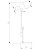 (Pintura) Luminária de Mesa Golden Art Zull M786PI Articulada 76cm 1xG9 - Imagem 4