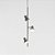 (Pintura) Pendente Golden Art Escriba Vertical 98cm 3 Soquetes E27 T1810V-3PI - Imagem 15