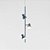 (Pintura) Pendente Golden Art Escriba Vertical 98cm 3 Soquetes E27 T1810V-3PI - Imagem 8