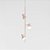 (Pintura) Pendente Golden Art Escriba Vertical 98cm 3 Soquetes E27 T1810V-3PI - Imagem 7