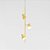 (Pintura) Pendente Golden Art Escriba Vertical 98cm 3 Soquetes E27 T1810V-3PI - Imagem 19