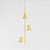 (Pintura) Pendente Golden Art Escriba Vertical 98cm 3 Soquetes E27 T1810V-3PI - Imagem 17