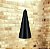 Pendente Cone Alumínio Vertical Conico Preto 30x14cm Golden Art 1x Lâmpada E27 Bivolt T200 Cozinhas e Balcões - Imagem 1