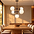 (Pintura) Lustre Golden Art Balls 5 Bolas Ø20cm 2 Andares 5xE27 T2050-5PI - Imagem 2