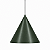 Pendente Cone Golden Art T210PI Decorativo Ø20 E-27 Quartos e Salas - Imagem 1