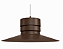 Pendente Berlim Golden Art Ø40cm 1xE27 T291PI - Imagem 1