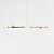 (Pintura) Lustre Golden Art Arco Modular 80cm 5 Bolas 10cm 107x57x26,5cm T8080PI - Imagem 16