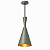 Pendente Golden Art Cone Ø19cm Altura 40cm Pintura 1xE27 T9056PI - Imagem 4