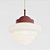 (Pintura) Pendente Escada Ø30cm Golden Art T933-30PI Cúpula Vidro Leitoso E-27 Quartos e Salas - Imagem 14