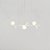 (Pintura) Lustre Golden Art Pivô Linear 3 Bolas de Vidro + Spots 80x23cm T9900-3PI - Imagem 7