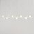 (Pintura) Lustre Golden Art Pivô Linear 7 Bolas de Vidro + Spots 170cm T9900-7PI - Imagem 8