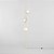 (Pintura) Coluna Orvalho Golden Art C1820-3 Tripla Vertical Moderna Alumínio Preto 170cm 3x LED 3 Watts Salas e Quartos - Imagem 7