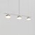 (Pintura) - Pendente Golden Art Avelã 3 LEDs 3W T1800-3PI 80cm - Imagem 10