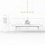 (Pintura) Lustre Avelã LED 5 Foco Moderno Alumínio Branco 120cm Golden Art 5x LED 3 Watts T1800-5 Mesas e Balcões - Imagem 4