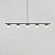 (Pintura) Lustre Avelã LED 5 Foco Moderno Alumínio Branco 120cm Golden Art 5x LED 3 Watts T1800-5 Mesas e Balcões - Imagem 6