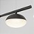 (Pintura) Pendente Golden Art Avelã 7 LEDs 3W 170x12x11cm T1800-7PI - Imagem 4