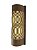 Arandela Ondas Longa Classic Lar Madeira 40cm 2x E27 – Ref. 1089 - Imagem 1