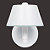 Arandela Dueluci Treviso 423 Alumínio Tampa Vidro Jateado C11cm x P14cm x A14cm LED 5,6W 2700K 430Lm Bivolt Linha Design Moderno - Imagem 3