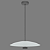 Pendente Dueluci Livorno 486 Indireto Alumínio Vidro Fosco Curvado Ø50cm x A20cm LED 15W 2200Lm 3000K Bivolt Linha Design Moderno - Imagem 1