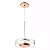 Pendente Interno Old Artisan PD-5798 em Alumínio – LED Integrado 9 W – Ø255 × A220 mm – Acabamento Pintado com Vidro Branco - Imagem 1