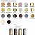 Plafon Interno Old Artisan PLF-5834/6 em Alumínio – 18 Lâmpadas G9 – A790 × L860 × C820 mm – Acabamento Polido - Imagem 3