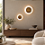 Arandela DNA Iluminação Kálida Ø10 ARA-001-ROCHA – LED 2W 3000K – Rocha Selenita – Pintura - Imagem 1